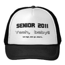Senior 2011 mesh hats