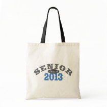 Senior 2013 Blue Canvas Bag