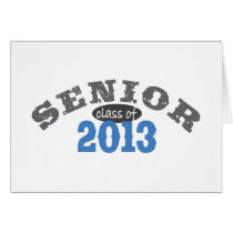 Senior 2013 Blue Card