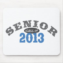 Senior 2013 Blue Mouse Pad