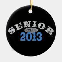 Senior 2013 Blue Ornaments