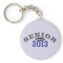 Senior 2013 Purple Keychain