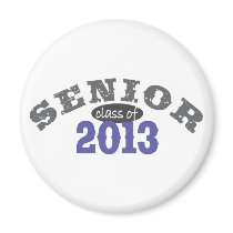 Senior 2013 Purple Refrigerator Magnets
