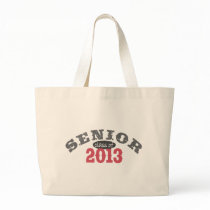 Senior 2013 Red Canvas Bag