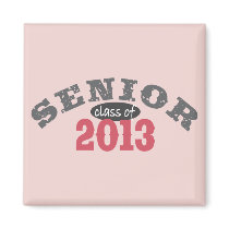 Senior 2013 Red Fridge Magnet