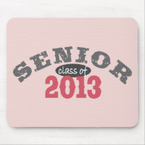 Senior 2013 Red Mouse Pads