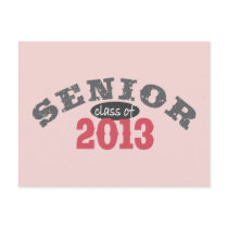 Senior 2013 Red Postcard