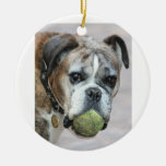 senior boxer ornament