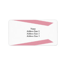 Senior Captain, Japan flag Personalized Address Label