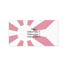 Senior Captain Of Imperial Japanese Navy, Japan Personalized Address Labels