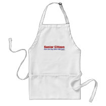 Senior Citizen Discount Aprons