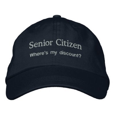 Senior Citizen Baseball Cap