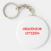 SENIOR citizen Keychain