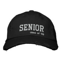 senior, class of '09 baseball cap