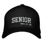 senior, class of '09 embroidered hats