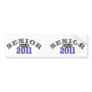 Senior Class of 2011 Bumper Sticker