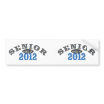 Senior Class of 2012 Bumper Stickers
