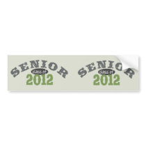 Senior Class of 2012 Bumper Stickers