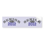 Senior Class of 2012 Bumper Sticker