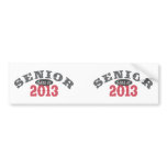 Senior Class of 2013 Bumper Stickers