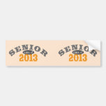 Senior Class of 2013 Bumper Sticker