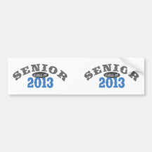 Senior Class of 2013 Bumper Sticker