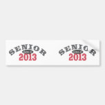 Senior Class of 2013 Bumper Stickers