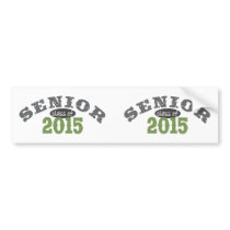 Senior Class of 2015 Bumper Sticker