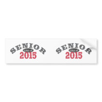 Senior Class of 2015 Bumper Sticker