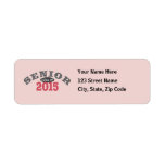Senior Class of 2015 Custom Return Address Label