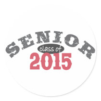 Senior Class of 2015 Sticker