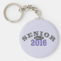 Senior Class of 2016 Purple Key Chain