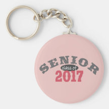 Senior Class of 2017 Red Key Chain