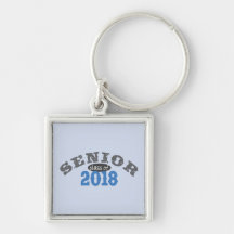 Senior Class of 2018 Blue Key Chain