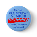 SENIOR DISCOUNT Button