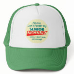 SENIOR DISCOUNT Hat