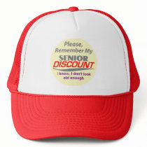 SENIOR DISCOUNT Hat
