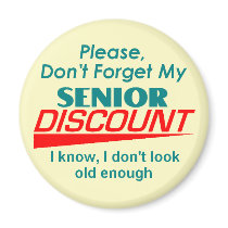 SENIOR DISCOUNT Magnet