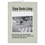 Senior Sex Trick Birthday Cards