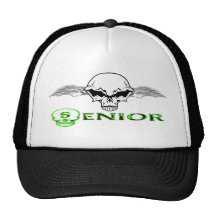 Senior - Skull Wings Hat