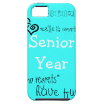 Senior Year (girl) iPhone 5 Covers