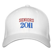 SENIORS  2011 EMBROIDERED BASEBALL CAPS