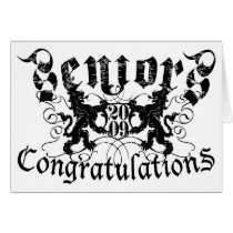 Seniors Graphic Invitation cards