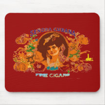 SENORA CUBANA MOUSE PAD