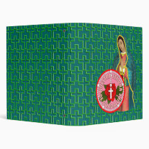Señora de Guadalupe 3 Ring Binder