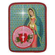 Señora De Guadalupe iPad Sleeve