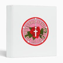 Señora de la Paz Vinyl Binders