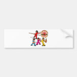 Sensei Peppers Martial Arts Club Band Bumper Sticker