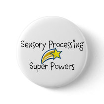 Sensory Power! Yellow Star Button