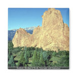 Sentinel, Garden of Gods, Colorado rock formation Magnet